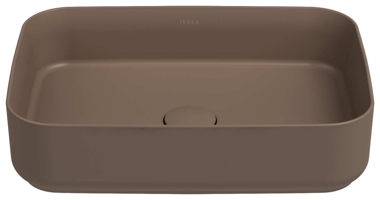 Infinity Tezgah Üstü Lavabo 50 cm Vizon