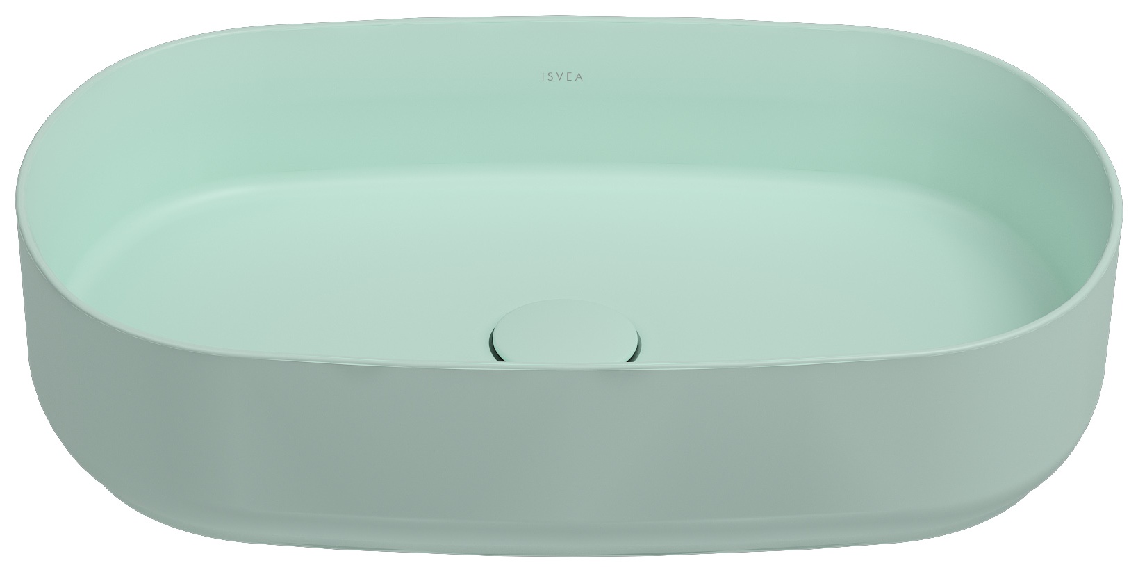 Infinity Tezgah Üstü Lavabo 55 cm Mint