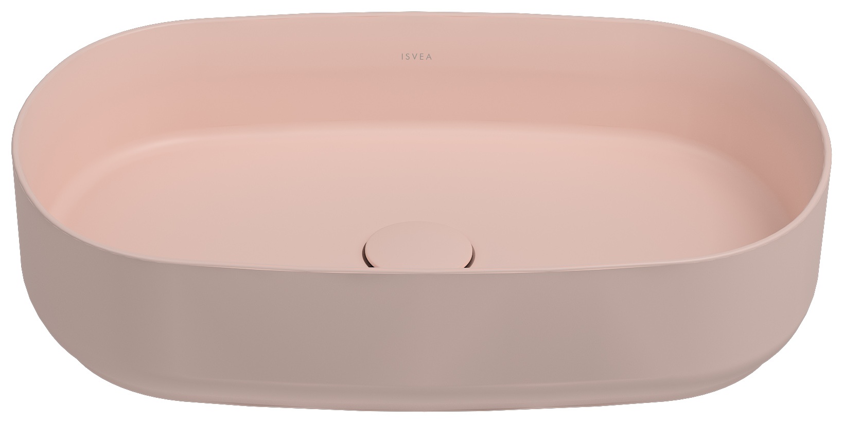 Infinity Tezgah Üstü Lavabo 55 cm Somon