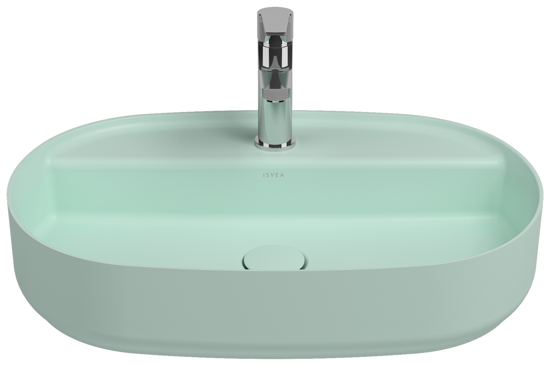 Infinity Tezgah Üstü Lavabo 60 cm Mint