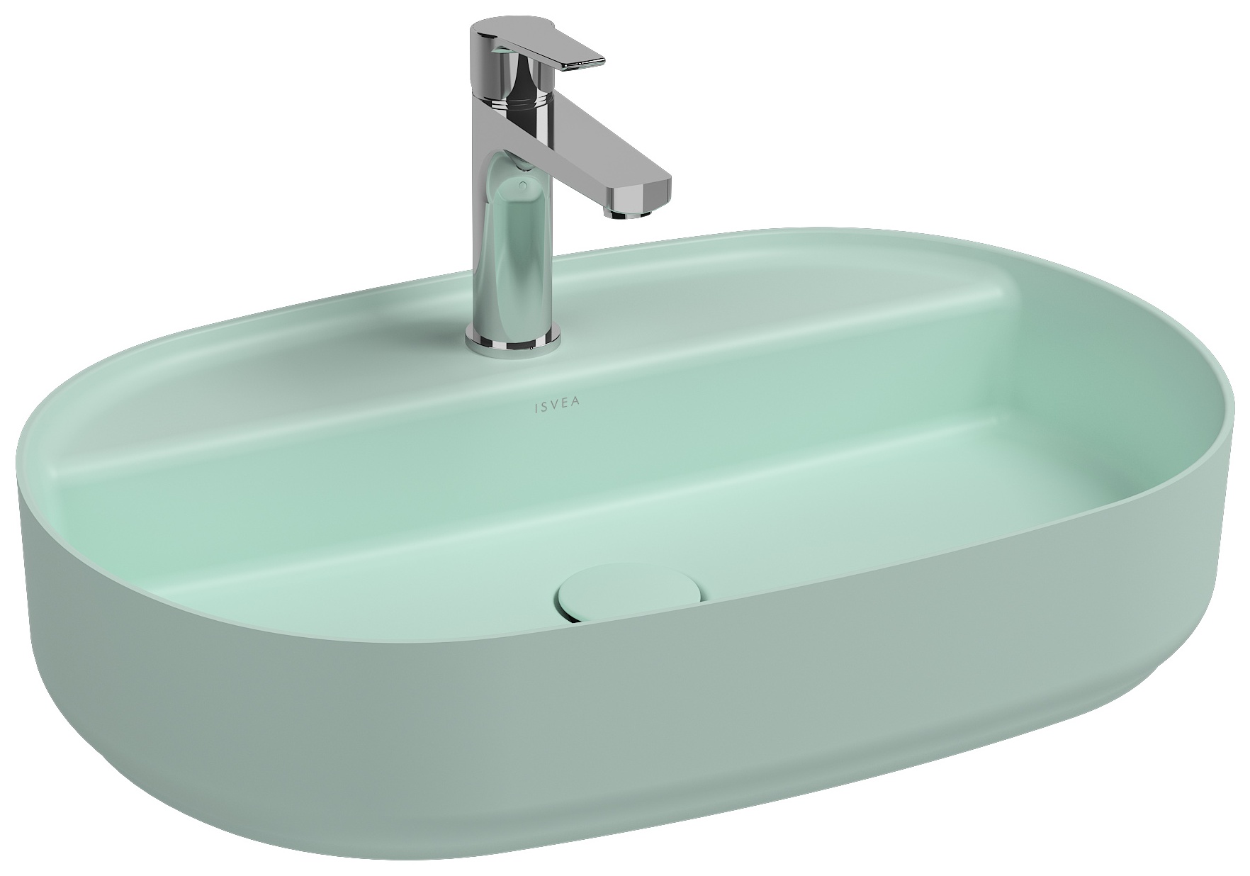 Infinity Tezgah Üstü Lavabo 60 cm Mint