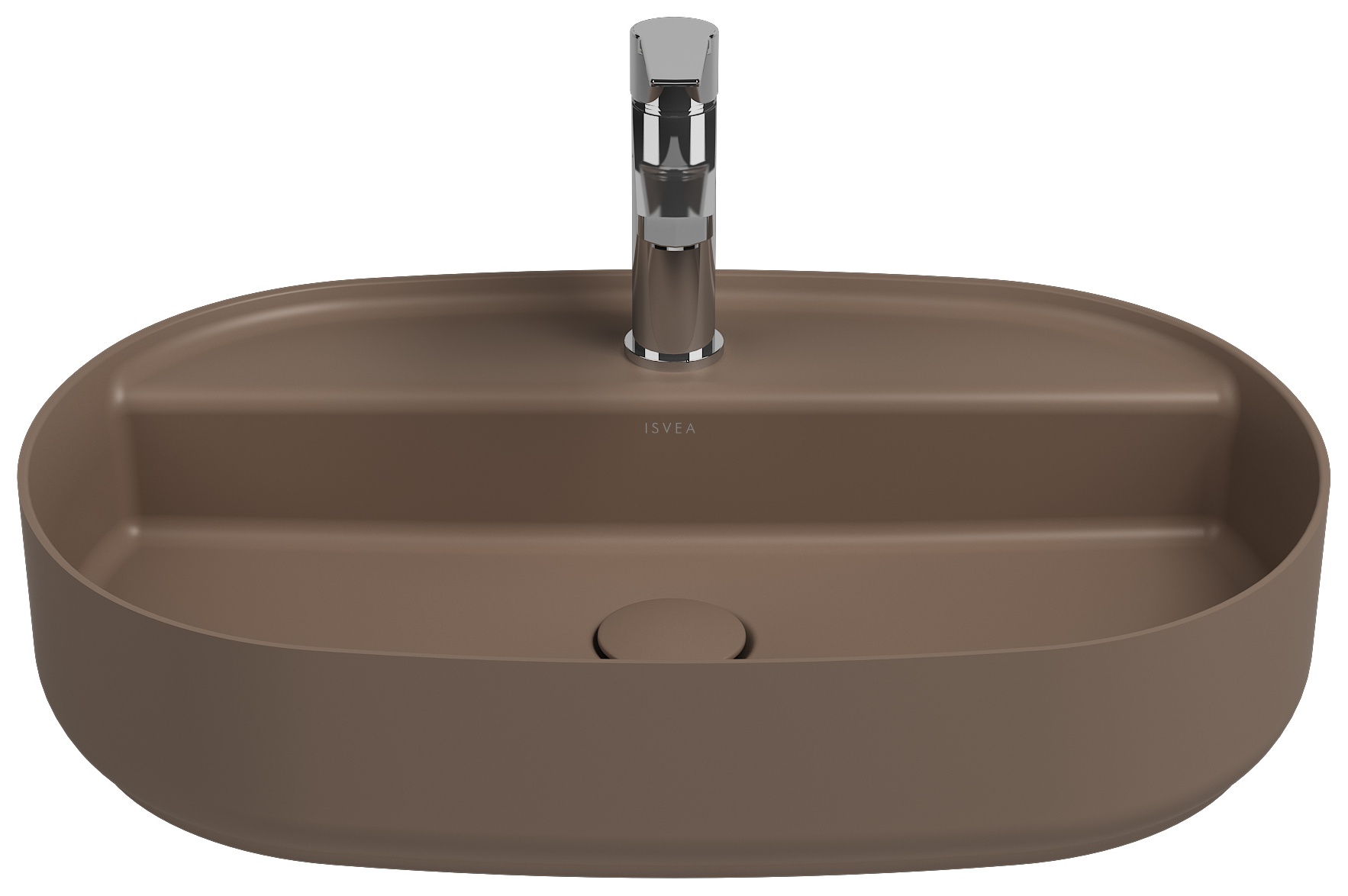 Infinity Tezgah Üstü Lavabo 60 cm Vizon