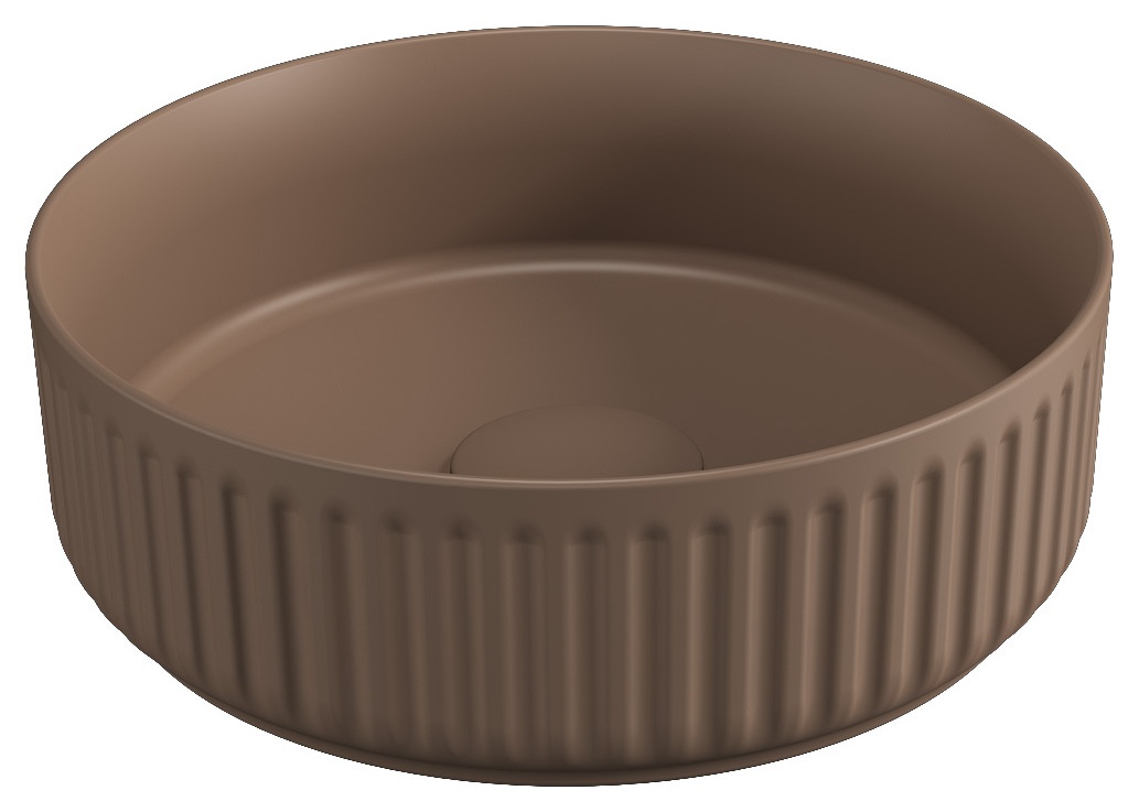 Ion Tezgah Üstü Lavabo 36 cm Vizon