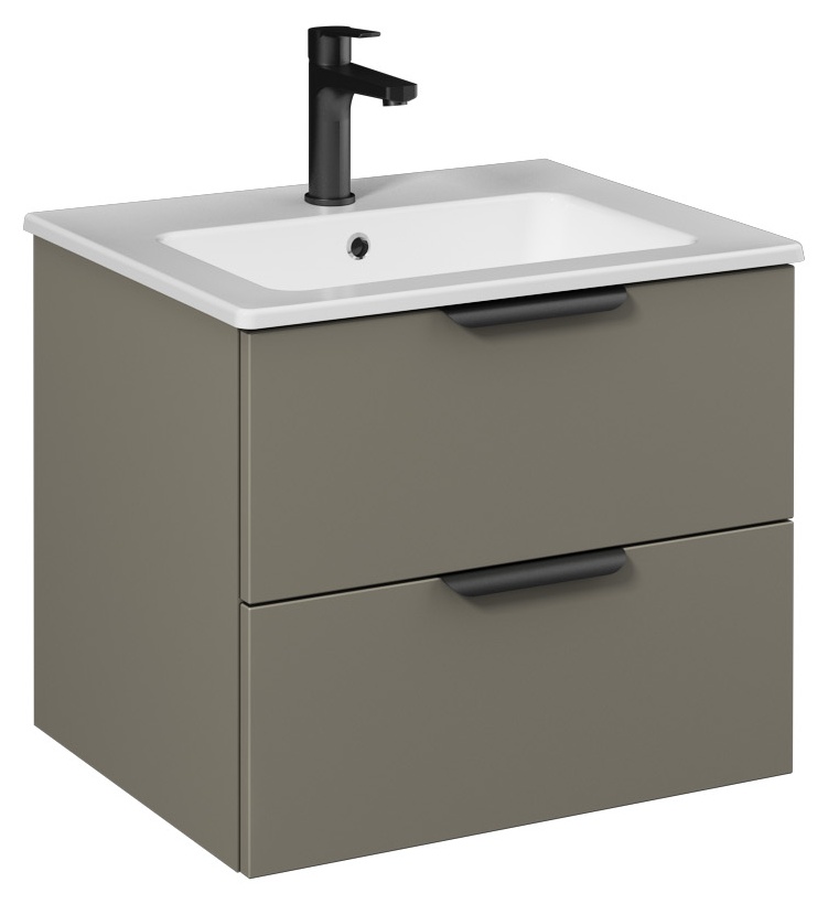 LIV Lavabo Dolabı 60cm (10SL50061 dahil) Lava Çift çekmece