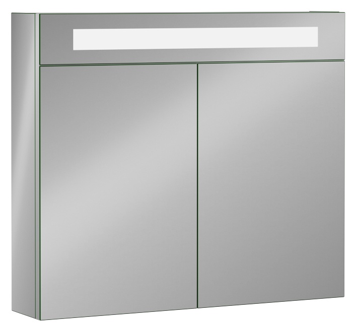 M7 Ayna Dolap 70 cm Ledli 2 Kapak