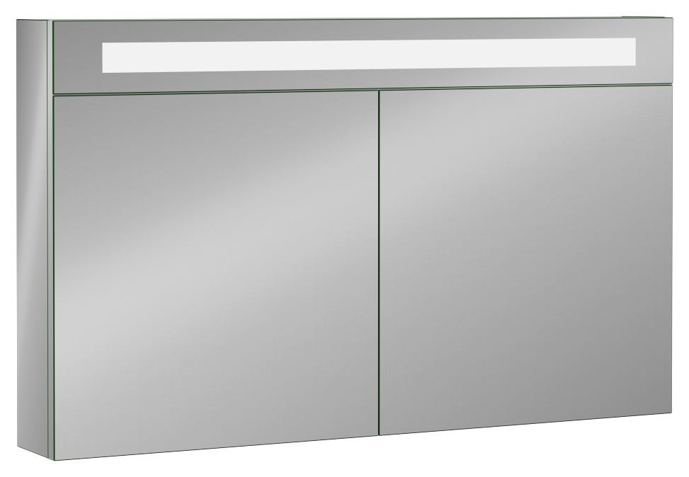 M7 Dolaplı Ayna 100cm 2 Kapaklı (Ledli)