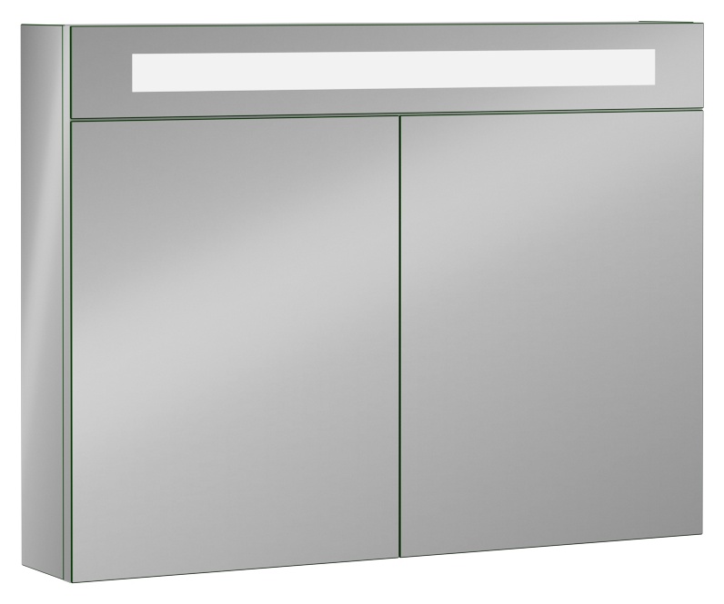 M7 Dolaplı Ayna 80cm 2 Kapaklı(Ledli)