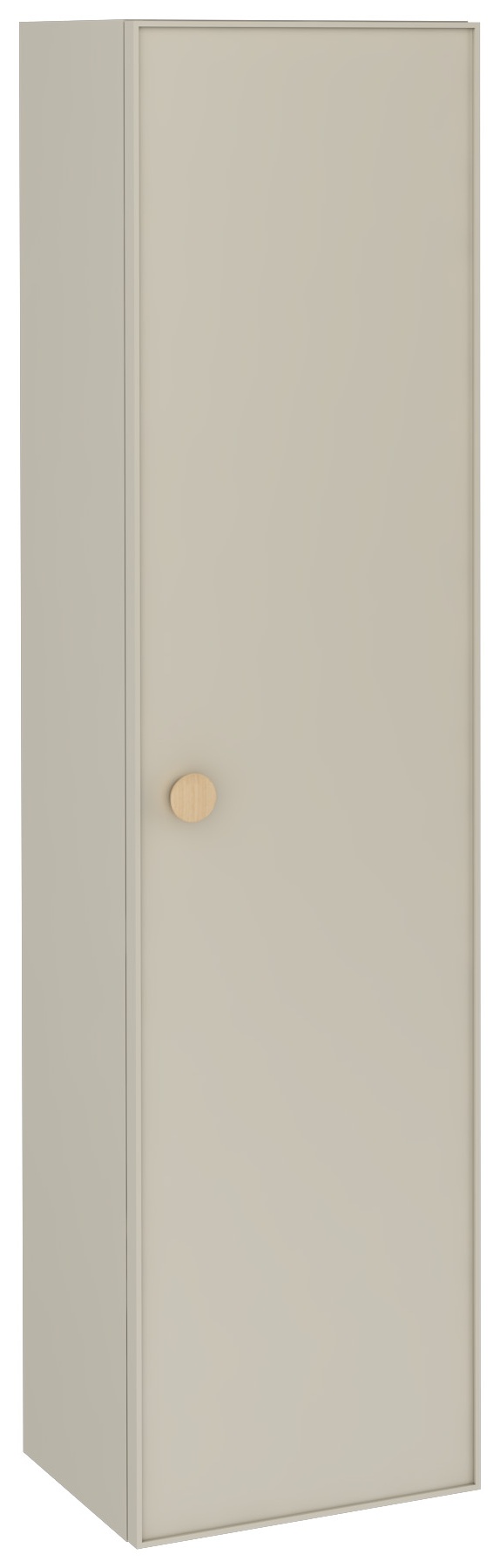 MONDO Boy Dolabı, 35 cm  Sağ, Çakıl Gri