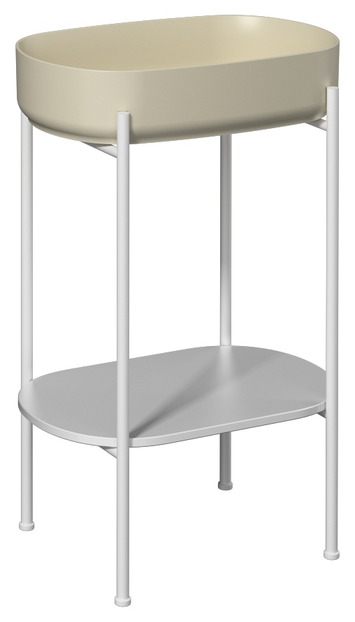 Puno 55cm Lavabo Ünitesi (10NF65055-2K dahil) Beyaz