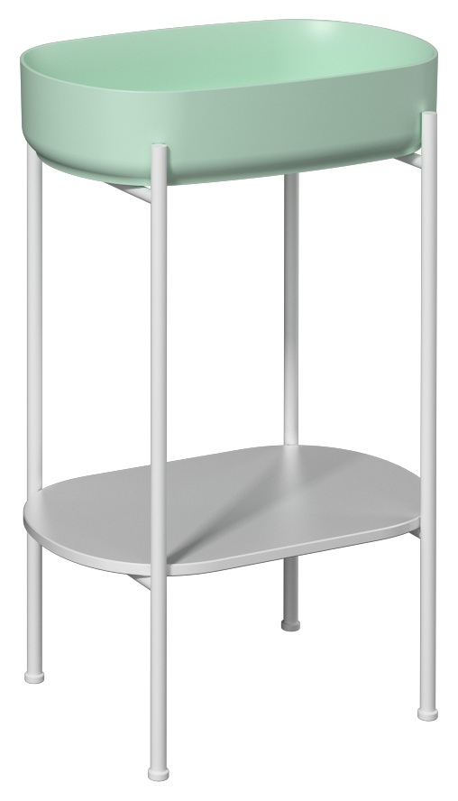 Puno 55cm Lavabo Ünitesi (10NF65055-2T dahil) Beyaz