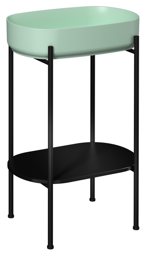 Puno 55cm Lavabo Ünitesi (10NF65055-2T dahil) Siyah