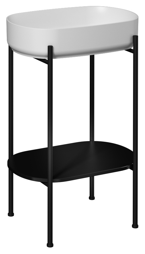 Puno 55cm Lavabo Ünitesi (10NF65055 dahil) Siyah