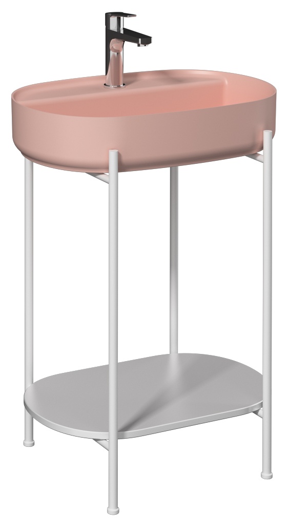 Puno 60cm Lavabo Ünitesi (10NF65060-2Sdahil) Beyaz