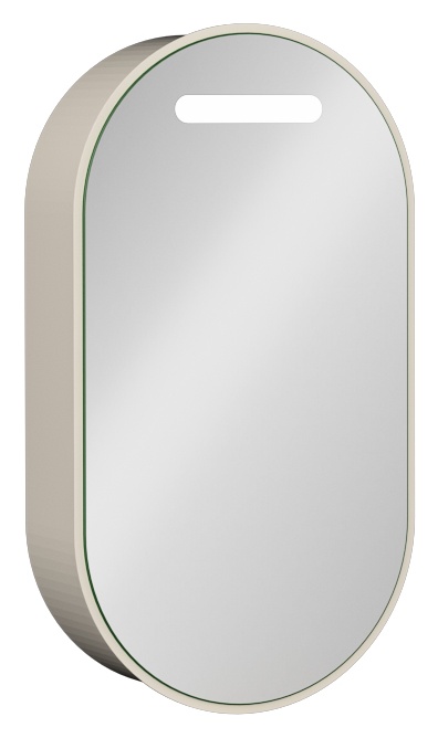 Puno Ayna Dolap Sağ Krem