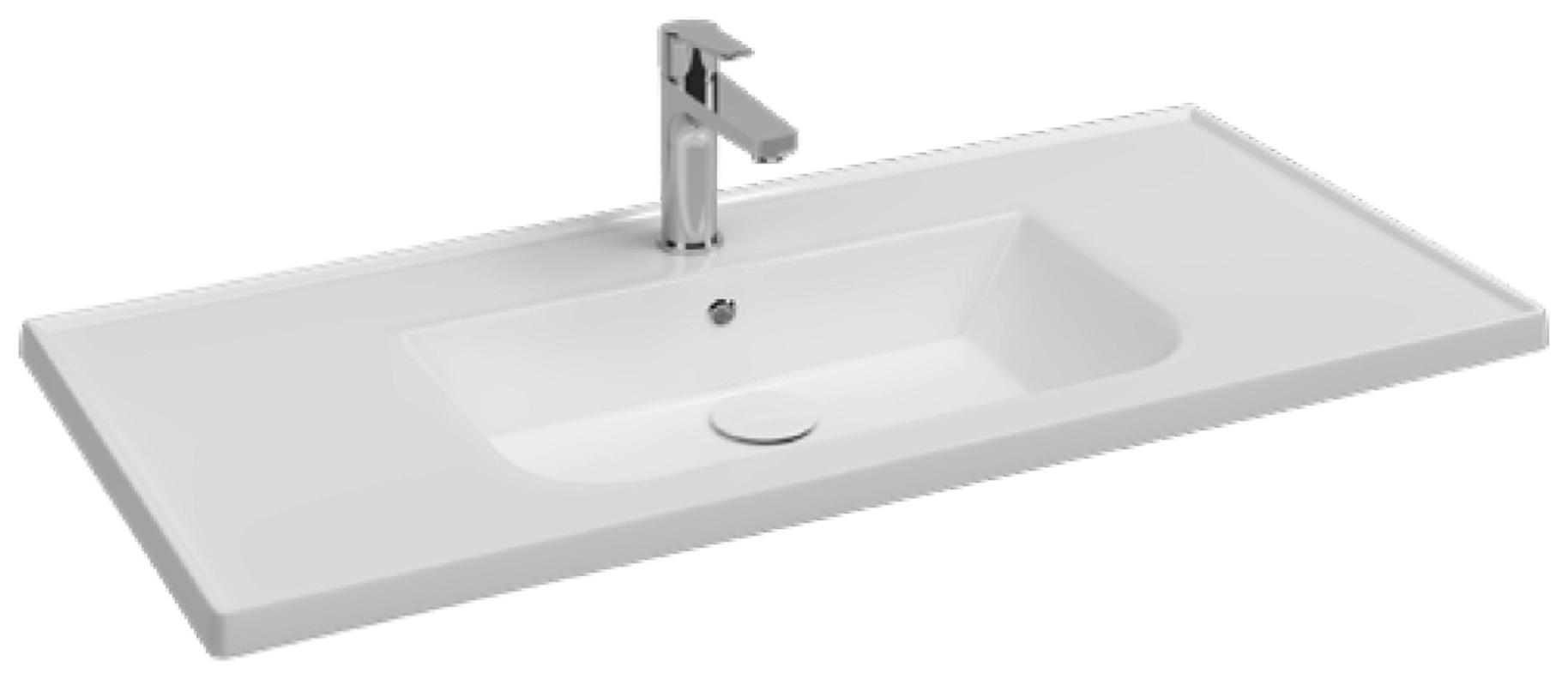 Sistema L Lavabo 101 cm