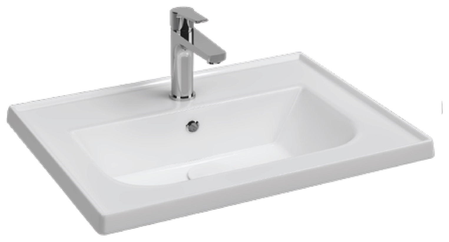 Sistema L Lavabo 65 cm