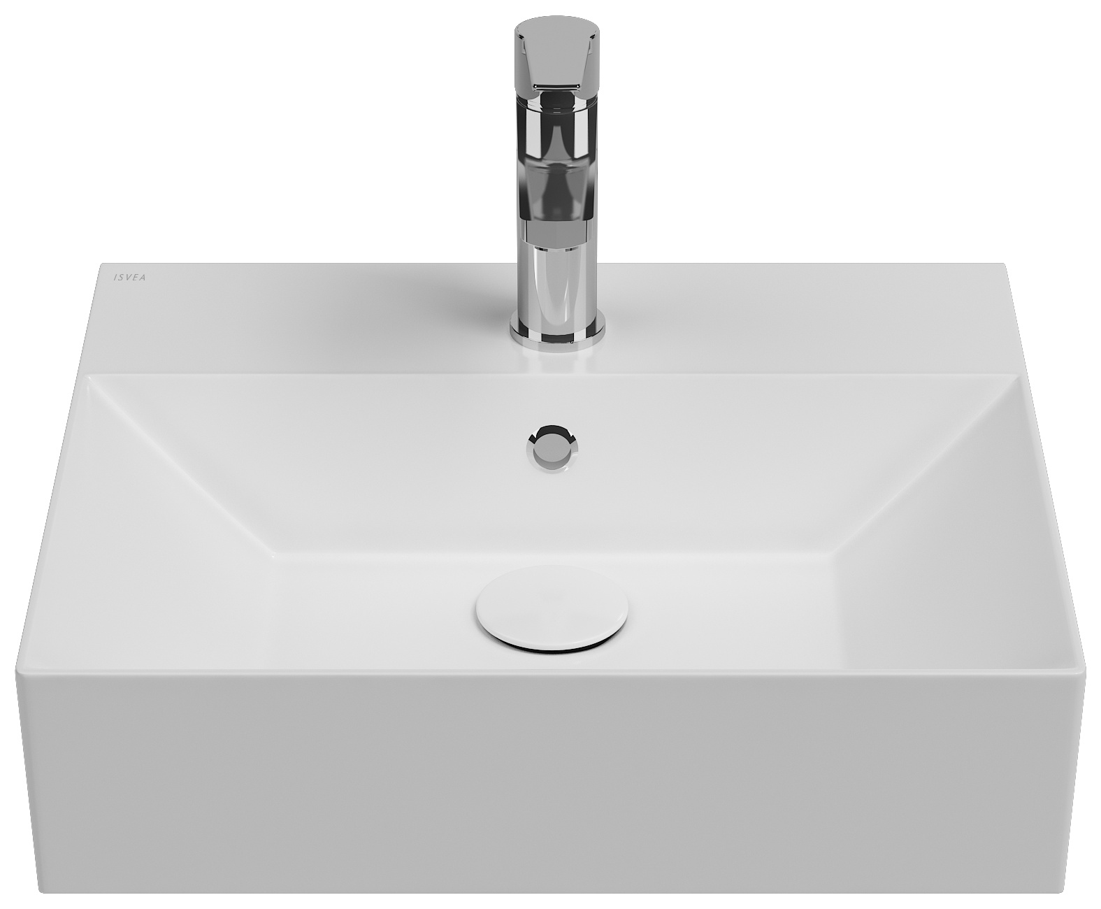 Sistema Z Tezgah Üstü Lavabo, 50 cm