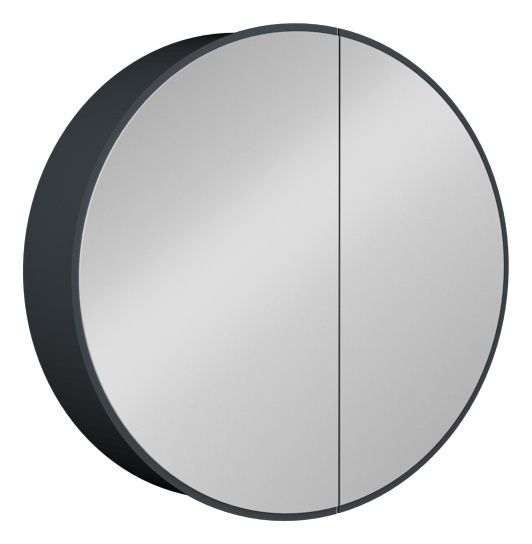 Sogno Ayna Dolap Çap 62cm Antrasit