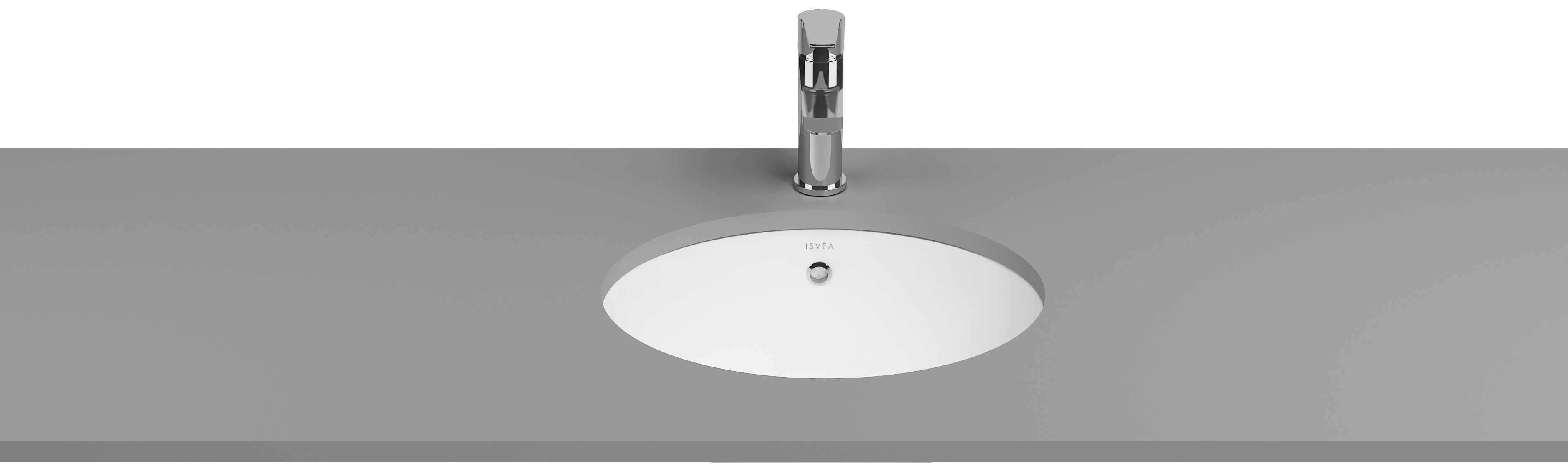 Soluzione Tezgah Altı Lavabo 46 cm