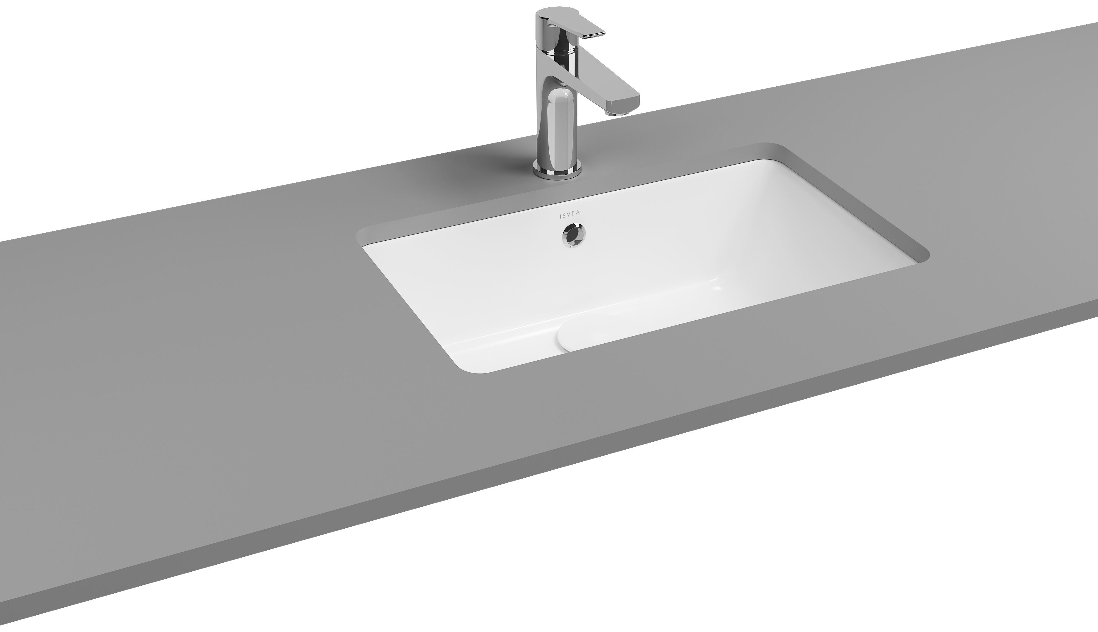 Soluzione Tezgah Altı Lavabo 53 cm