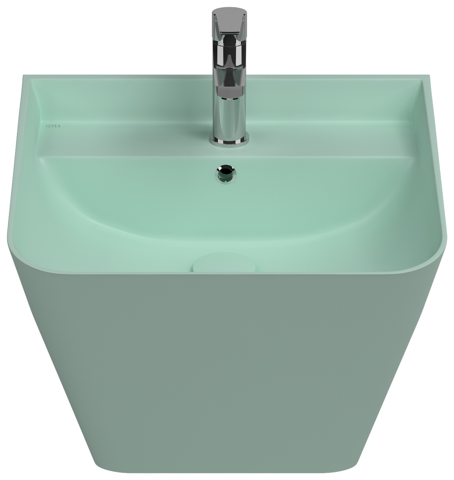 Sott Aqua Asma Monoblok Lavabo 50 cm Mint