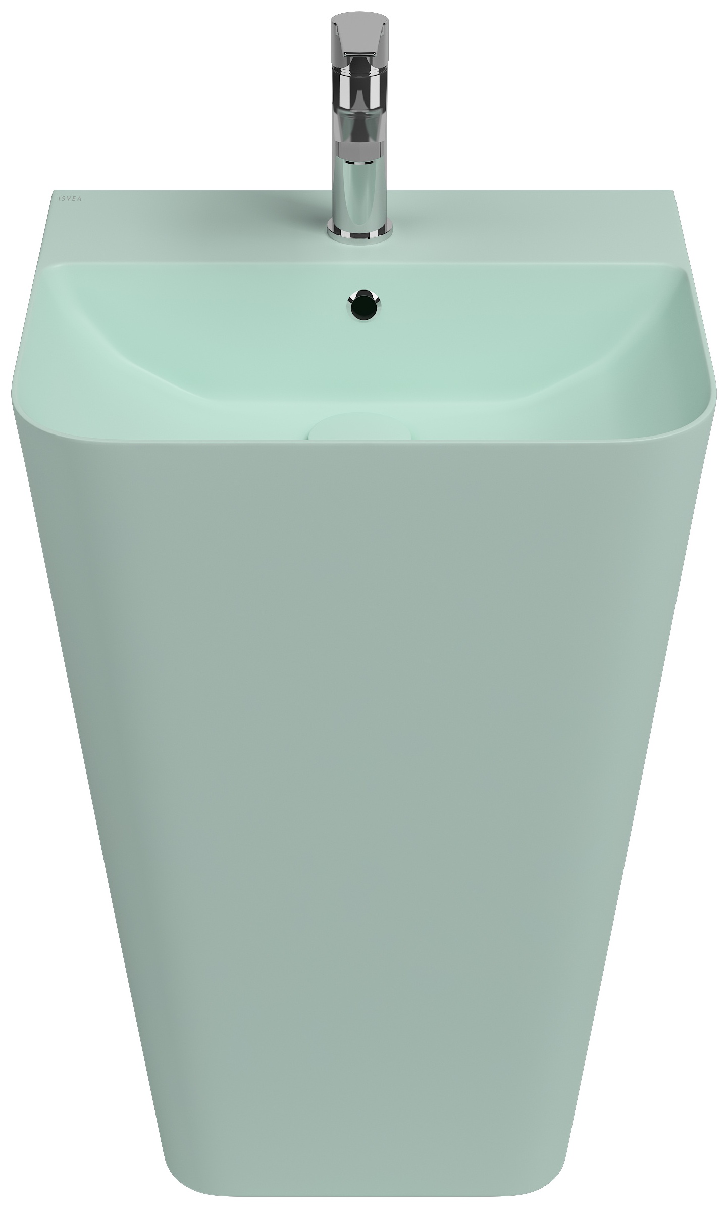 Sott Aqua Monoblok Yerden Lavabo 50 cm Mint