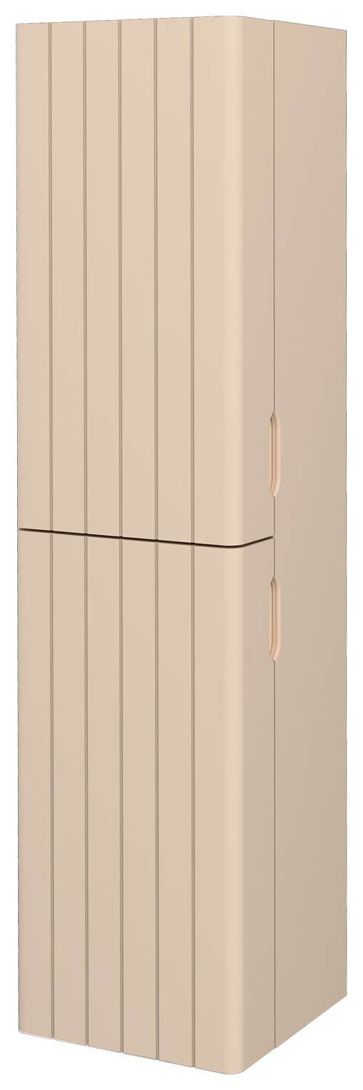 Vea 35 cm Boy Dolap Sol Koyu Bej