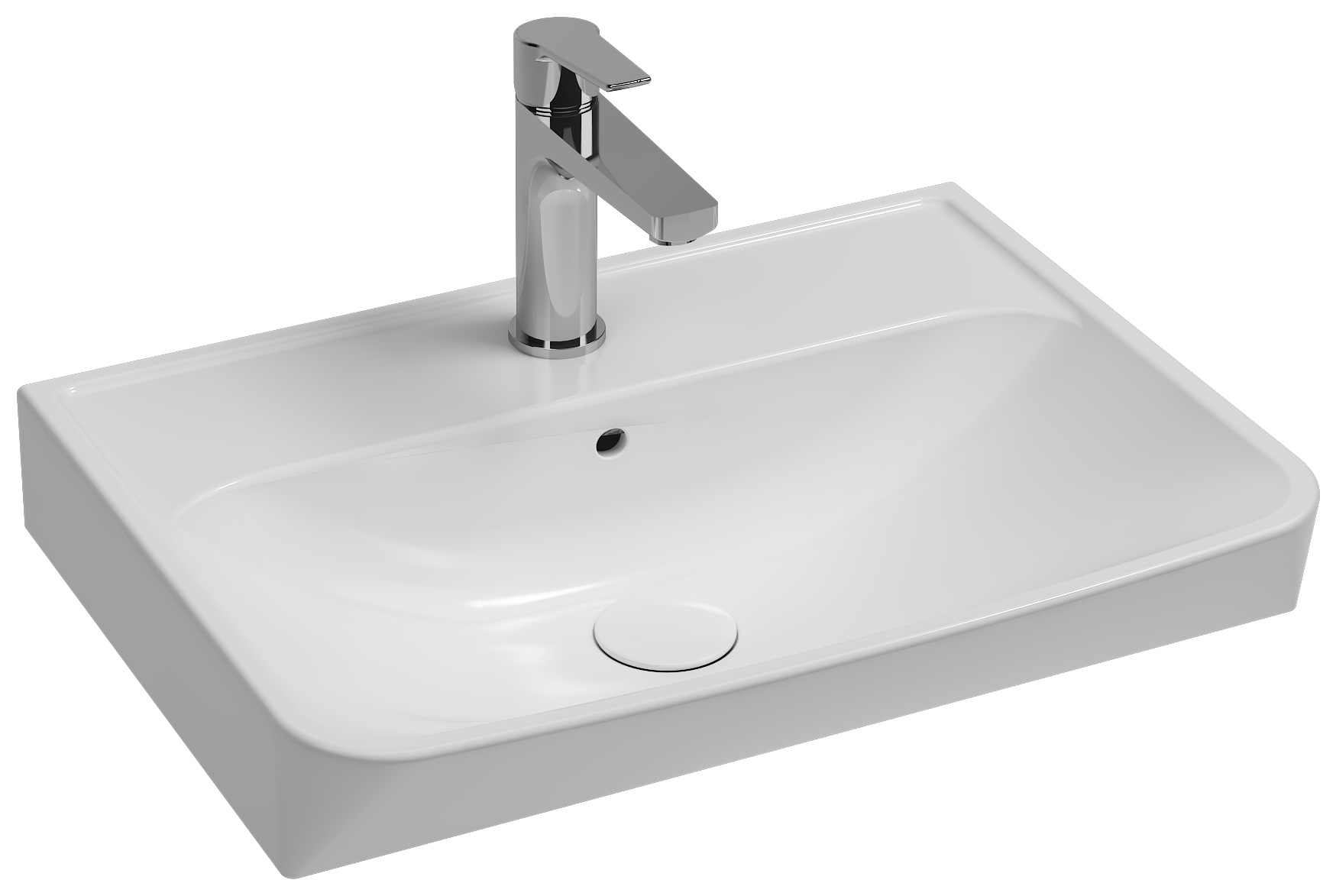 Ventuno Tezgah Üstü Lavabo 55 cm