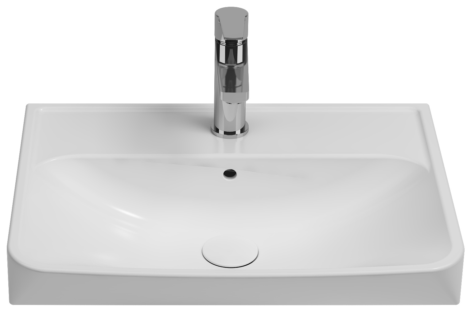 Ventuno Tezgah Üstü Lavabo 55 cm