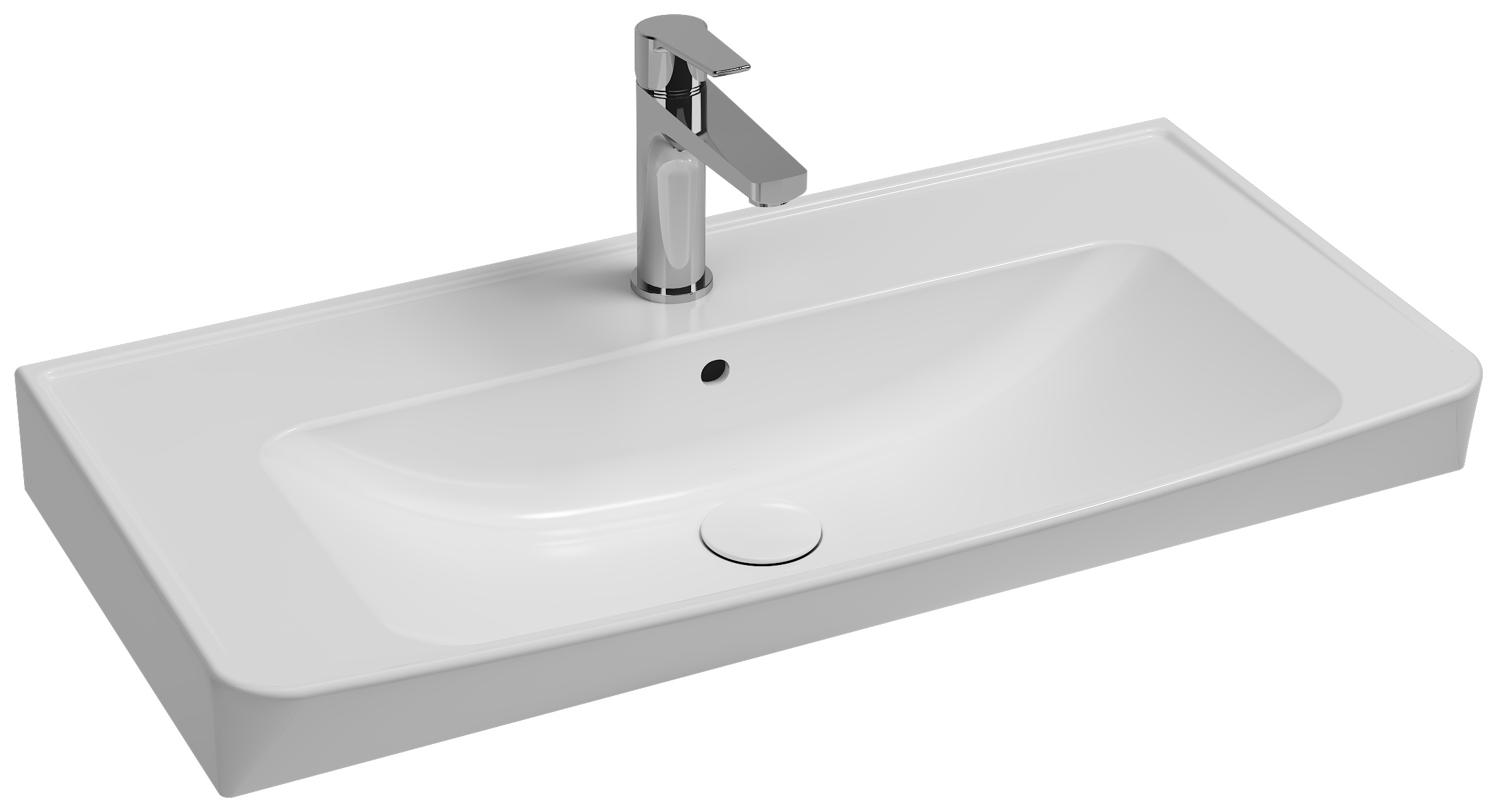 Ventuno Tezgah Üstü Lavabo 80 cm