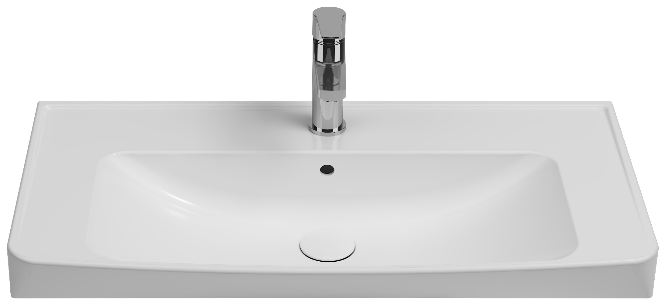 Ventuno Tezgah Üstü Lavabo 80 cm